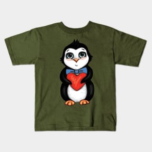 Penguin boy Kids T-Shirt